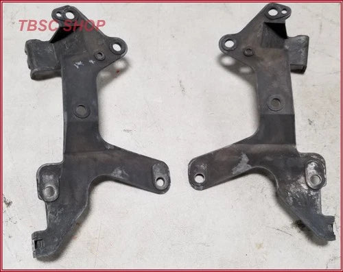 Set of 2 Radio Support Brackets for Jaguar S-Type (2003–2008) 2R83-18B821-AF 2R83-18B820-AF