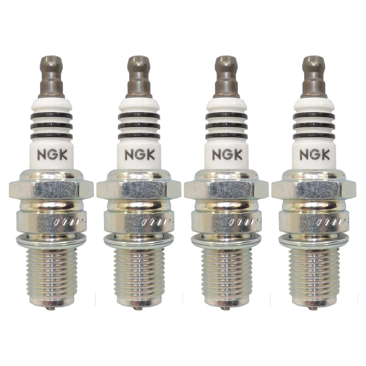 Set of 4 NGK Iridium IX Spark Plugs 4919 for Integra Civic 323 200SX (1990–2001)
