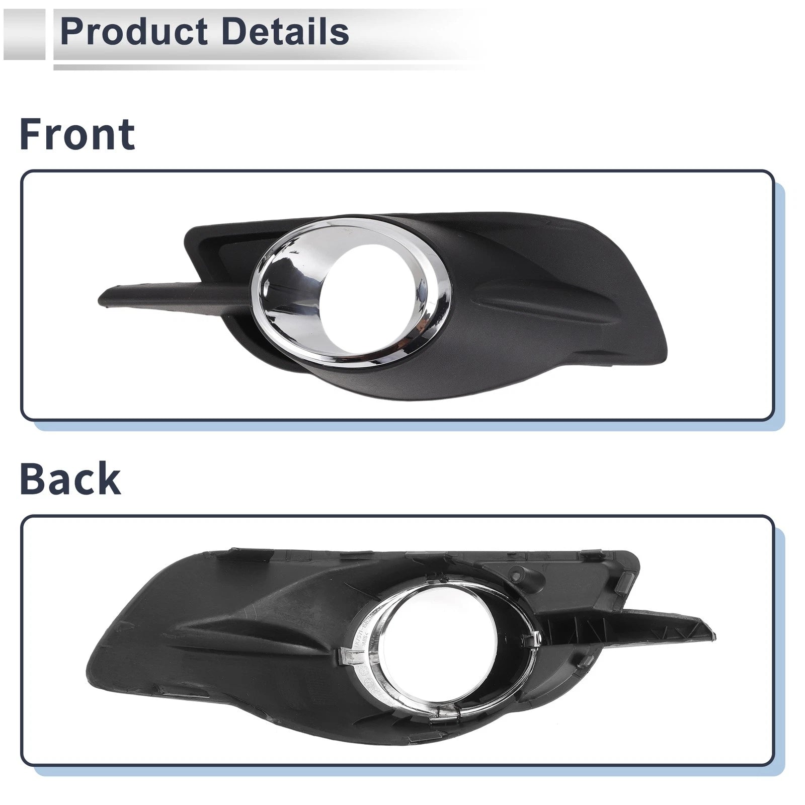 1 Pc Fog Light Grill for Ford Mondeo (2001–2007) No.LK7S7115B201AA