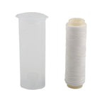 Bait Line Fishing Elastic Thread Spool with Plastic Dispenser (1 Roll)