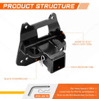 2" Rear Bumper Tow Hitch Receiver for RZR 4 XP 1000 Turbo (2014–2023)