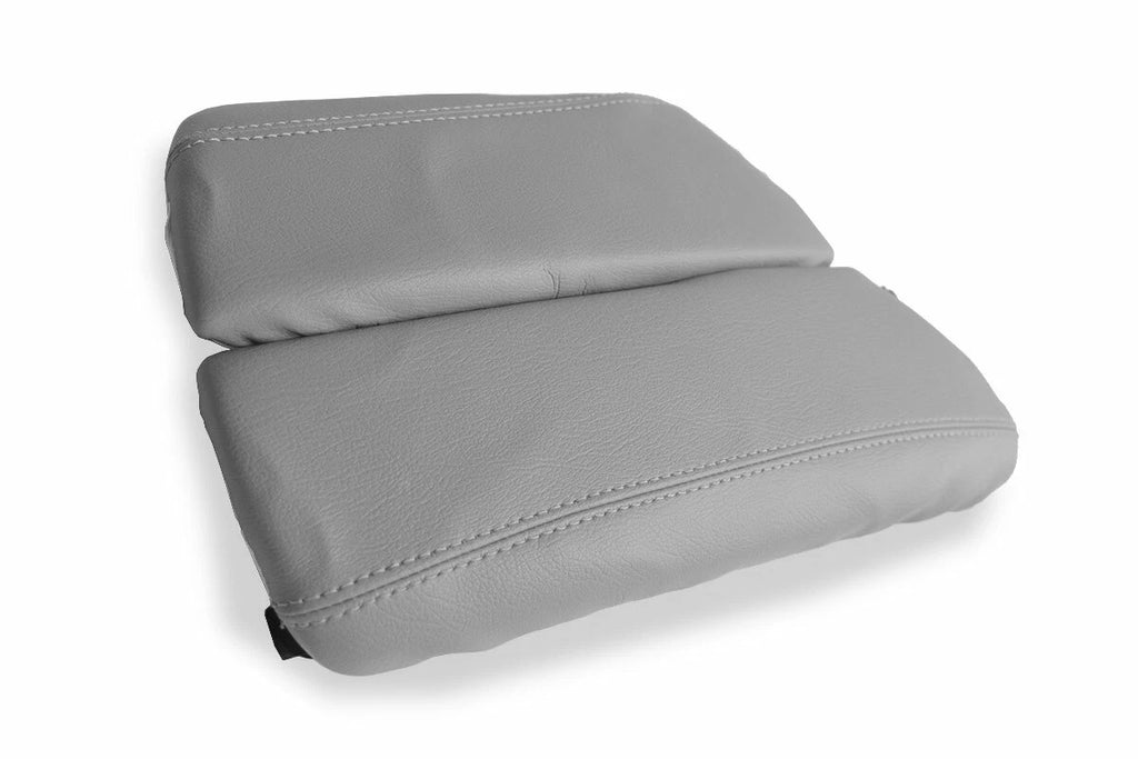 Leather Console Lid Armrest Cover for BMW F10 528 535 (2011–2016) Gray