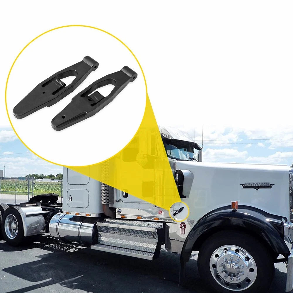 2X Hood Latch Strap for Peterbilt 357 359 367 377 378 388 389 (L56-0001)