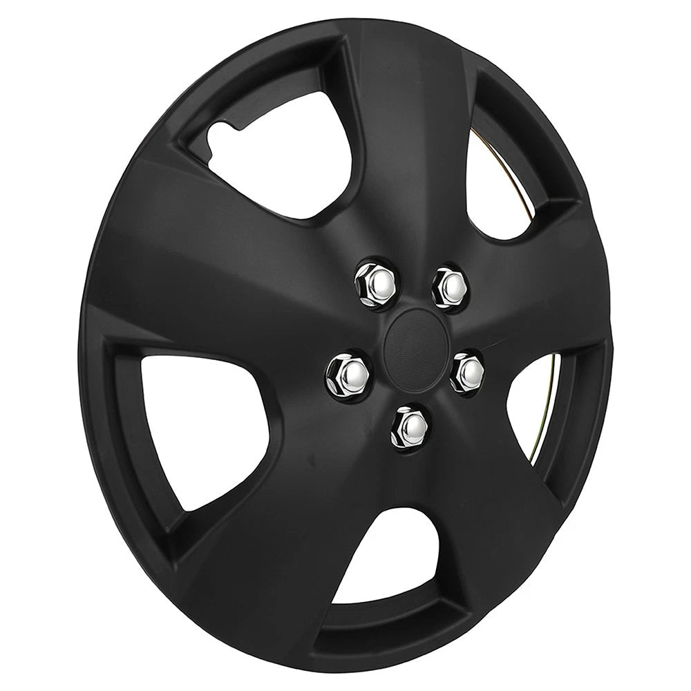Set of 4 Wheel Hub Caps for R15 Tire & Rim (Fits 15" Wheels)