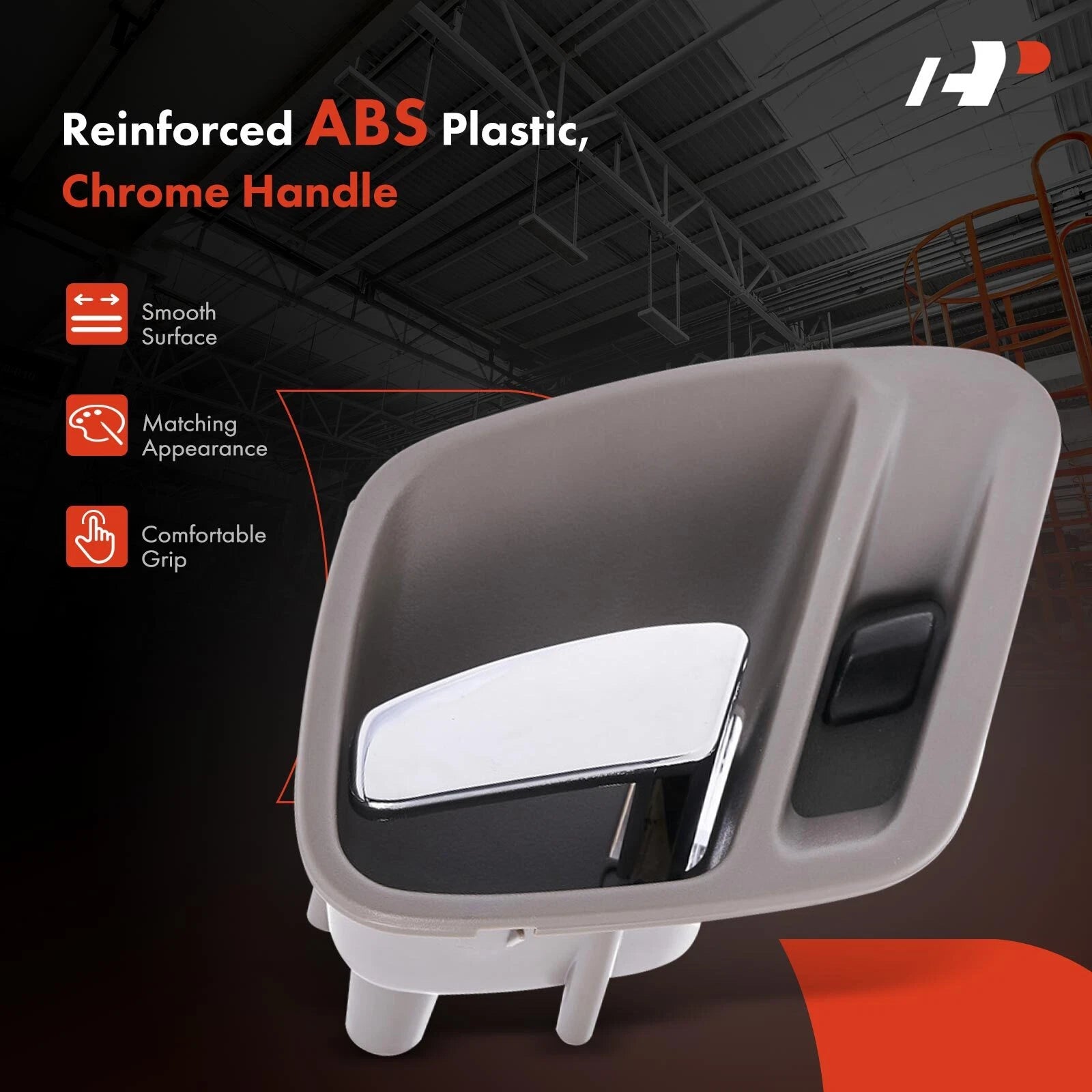 Right Interior Door Handle for Jeep Grand Cherokee (1999-2004) Chrome
