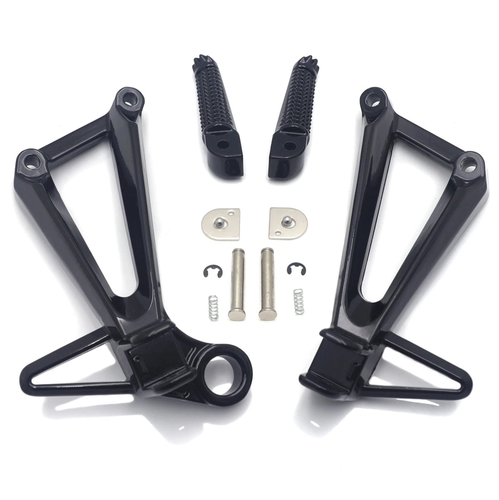 Rear Black Passenger Footpeg Footrest Bracket for Yamaha YZFR3 MT03 (2015–2025)