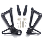 Rear Black Passenger Footpeg Footrest Bracket for Yamaha YZFR3 MT03 (2015–2025)