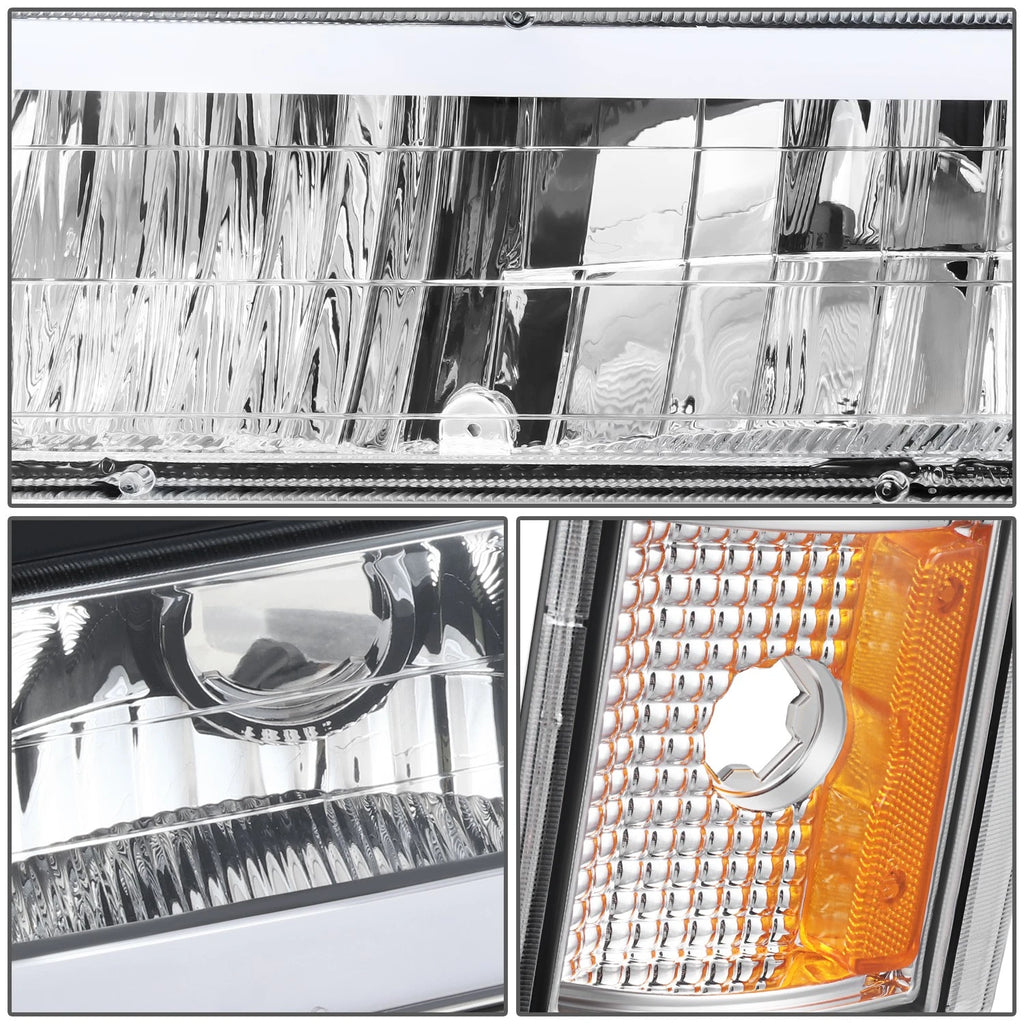 LED Headlight + Signal + Amber Corner Lamp for GMC C/K 1500-3500 (1994–2000)