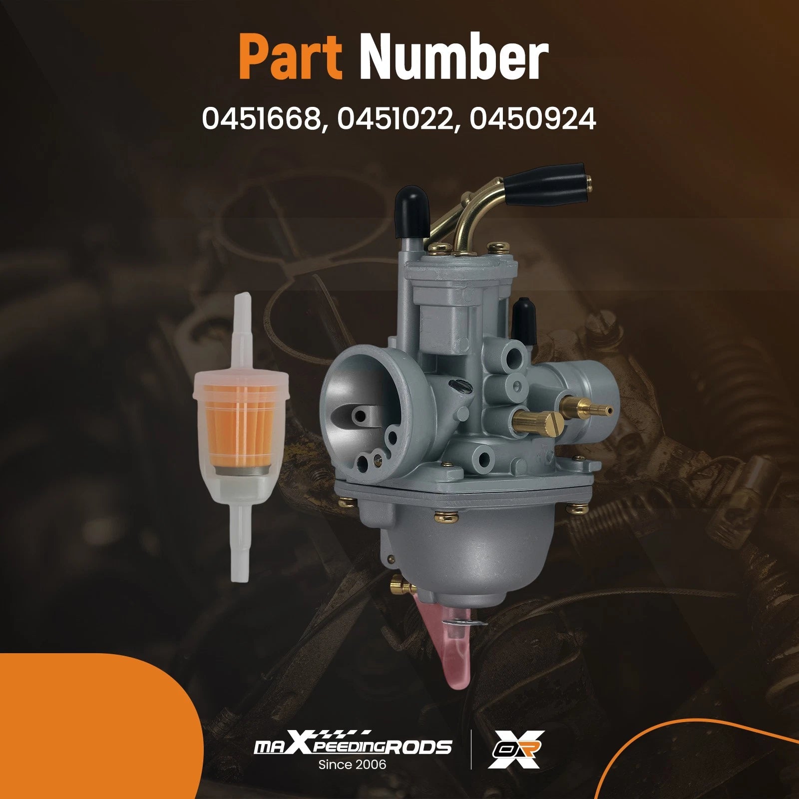 Carburetor for Polaris Sportsman 90, Scrambler (2001–2006)