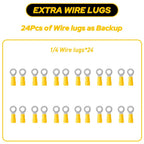6 Way Power Distribution Bus Bar Terminal 150A for Car Boat