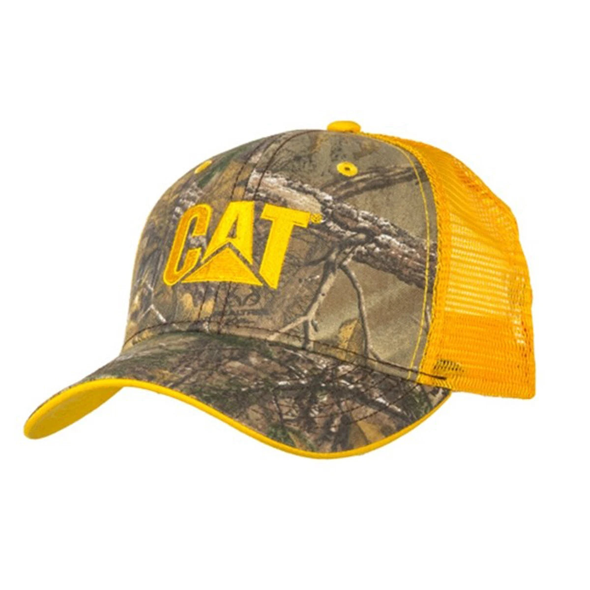 Camo Camp Cap for CAT Caterpillar (Realtree®)