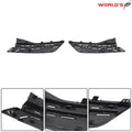 Fog Light Cover Set for Honda Odyssey (2014–2017) Black Front