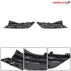 Fog Light Cover Set for Honda Odyssey (2014–2017) Black Front