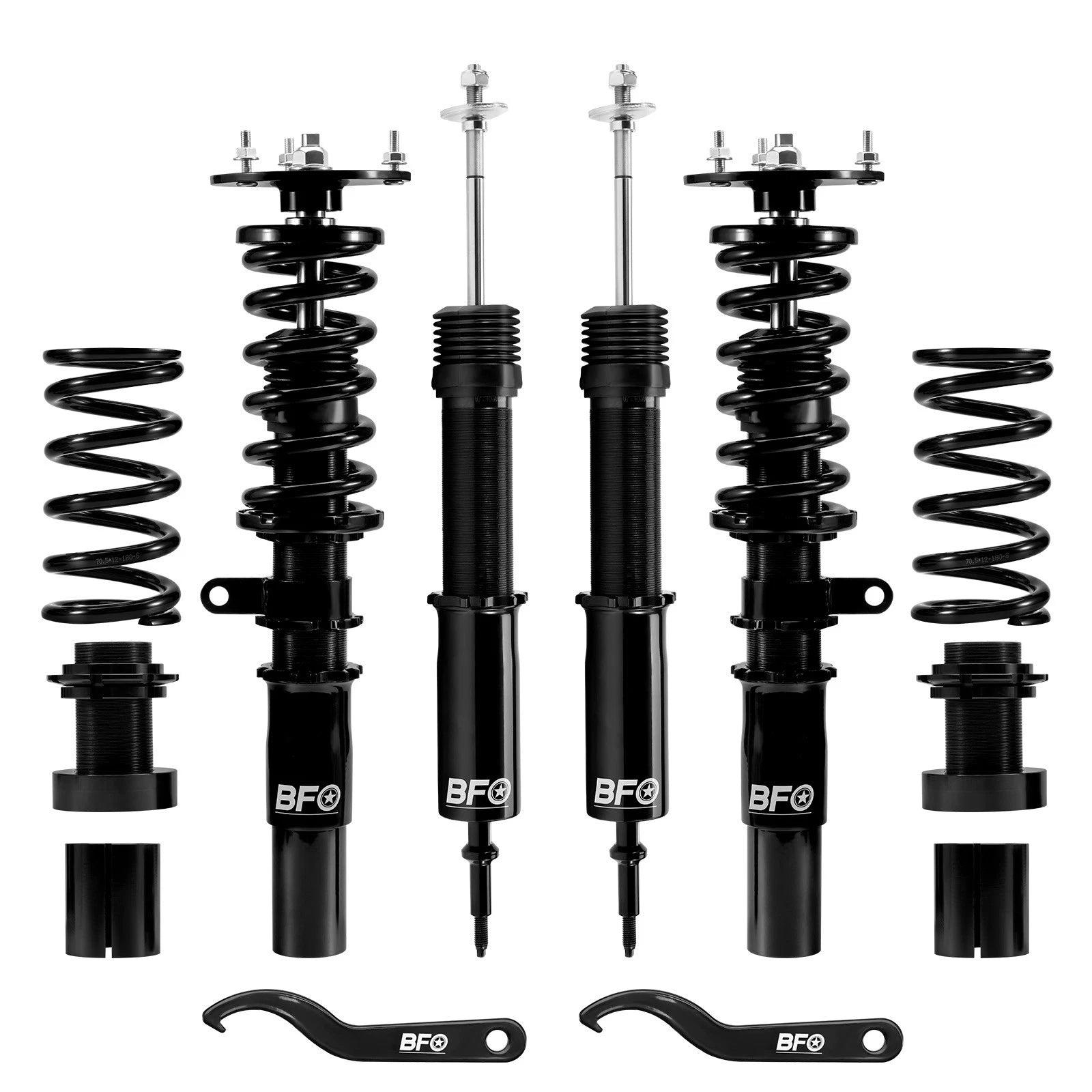Coilover Shocks Absorbers Kit for BMW 3-Series E90 E91 (2004–2011) RWD Adjustable Height