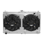2X Aluminum 2-Row Radiator for Mazda Miata MX-5 NB (1999–2005) w/Fan Shroud