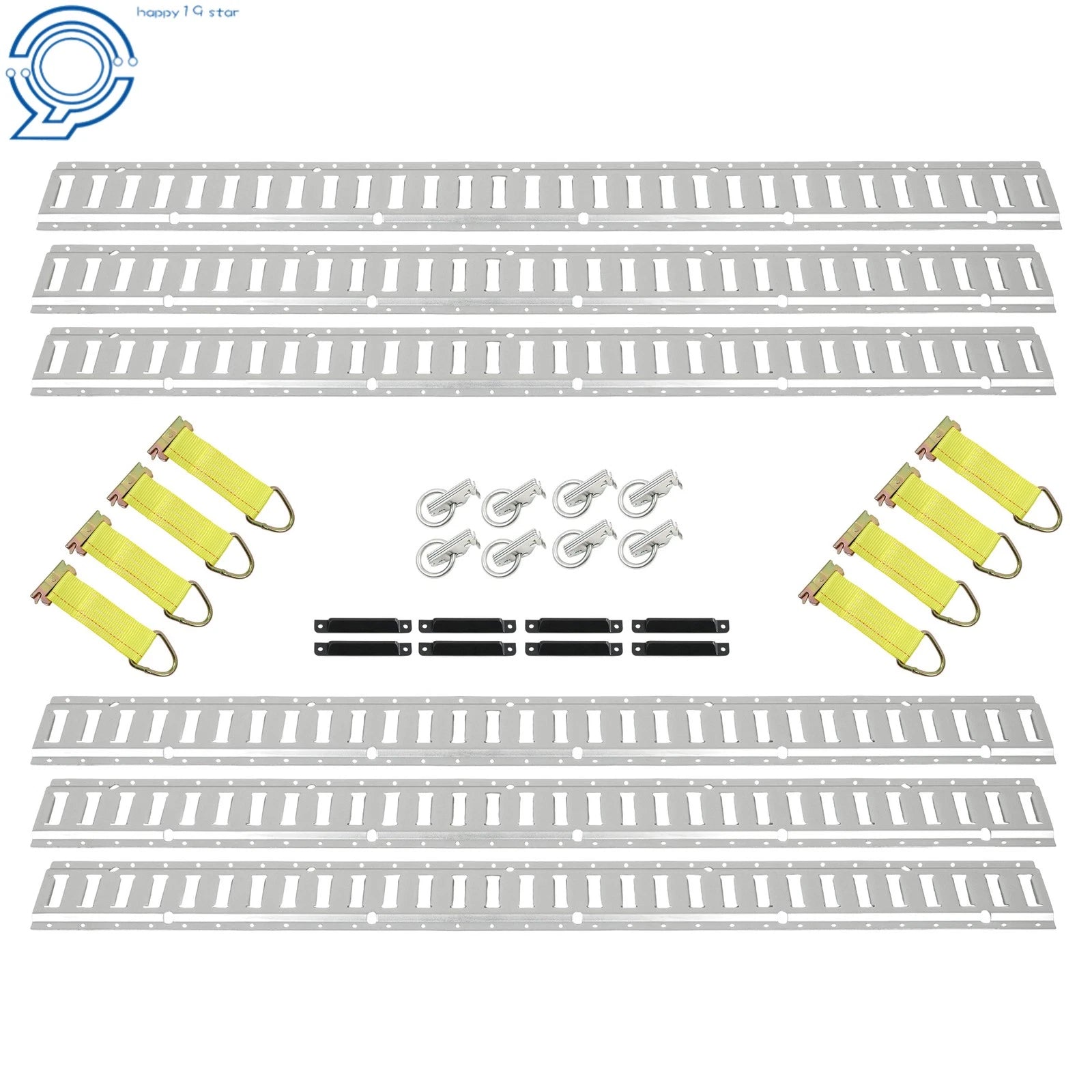 E Track Tie Down Rail Kit for Enclosed Cargo Trailer (5')