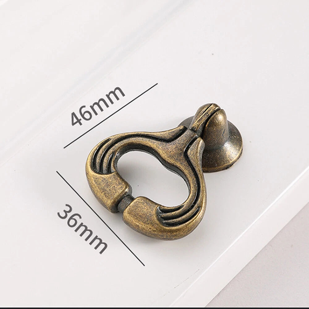 Set of 10 Vintage Drawer Knobs for Cabinet Door Pulls