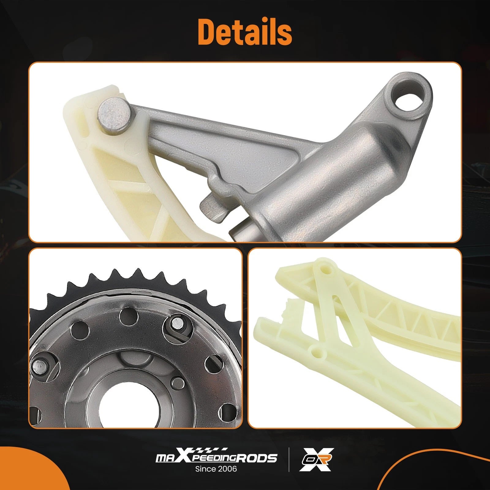 Timing Chain Oil Pump Kit with VVT Sprocket for BMW 320i 428i X1 X3 X5 (2012–2019)
