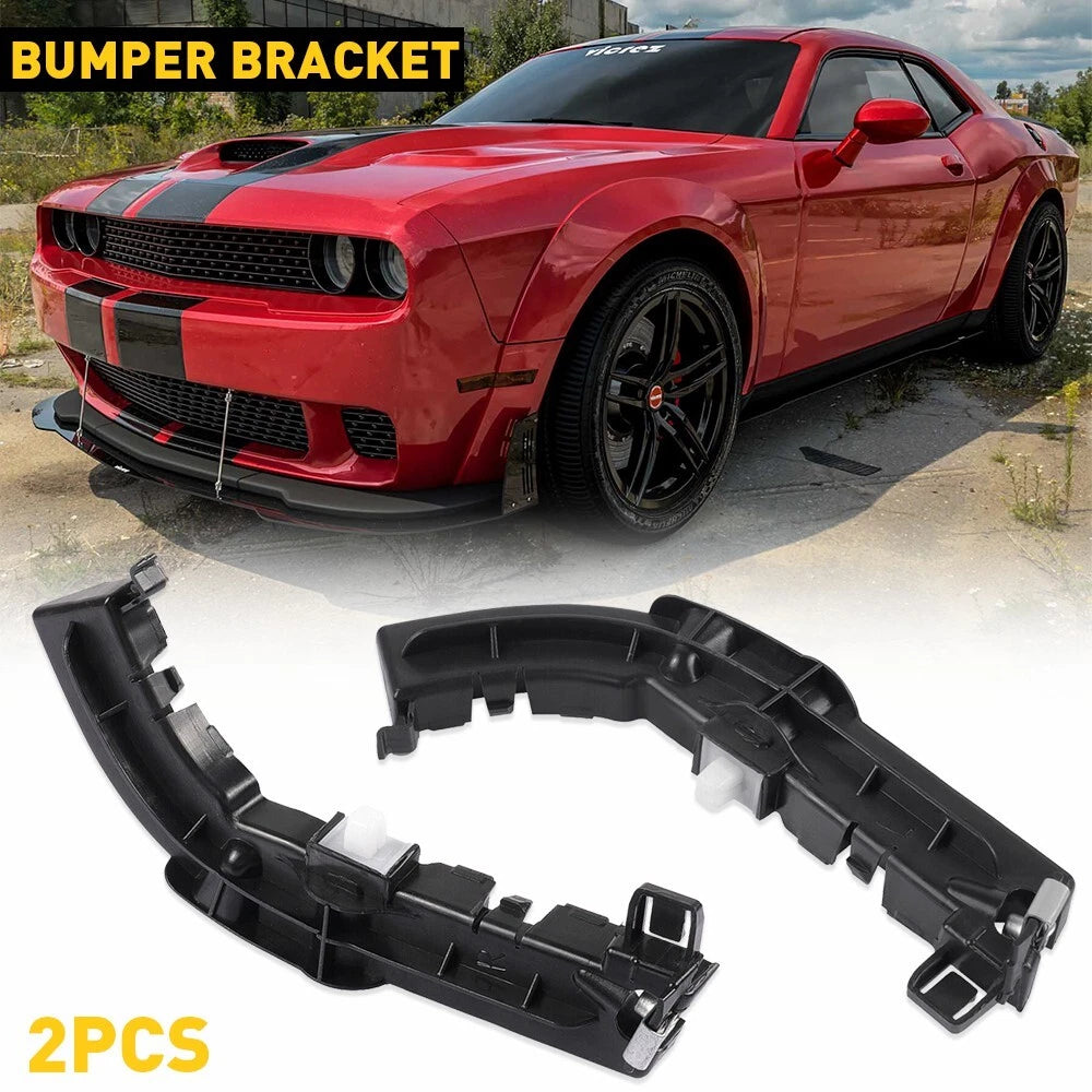 Set of 2 Front Bumper Support Brackets for Dodge Challenger (2008–2021)