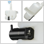 Windshield Washer Fluid Reservoir Tank Bottle w/Cap & Pump for Honda Accord (1998–2002)