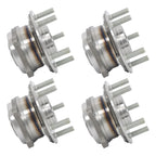 Set of 4 Front Wheel Hub Bearings for Hyundai Veracruz & Kia Sorento (2007–2015)