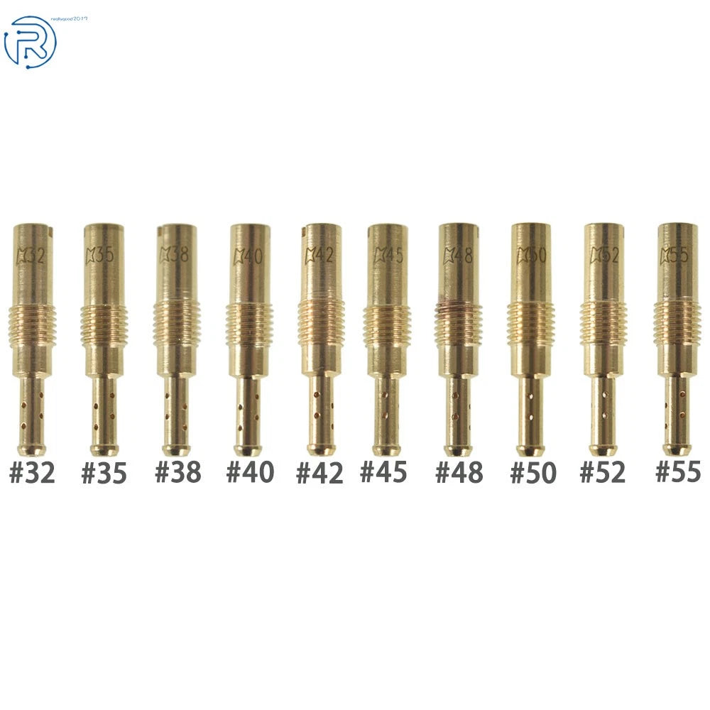 10Pcs Carburetor Slow Jet Tool for PWK CVK (Compatible Models)
