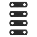 Set of 4 Trailer Leaf Spring Shackle Straps 2 5/8" for Double Eye Spring