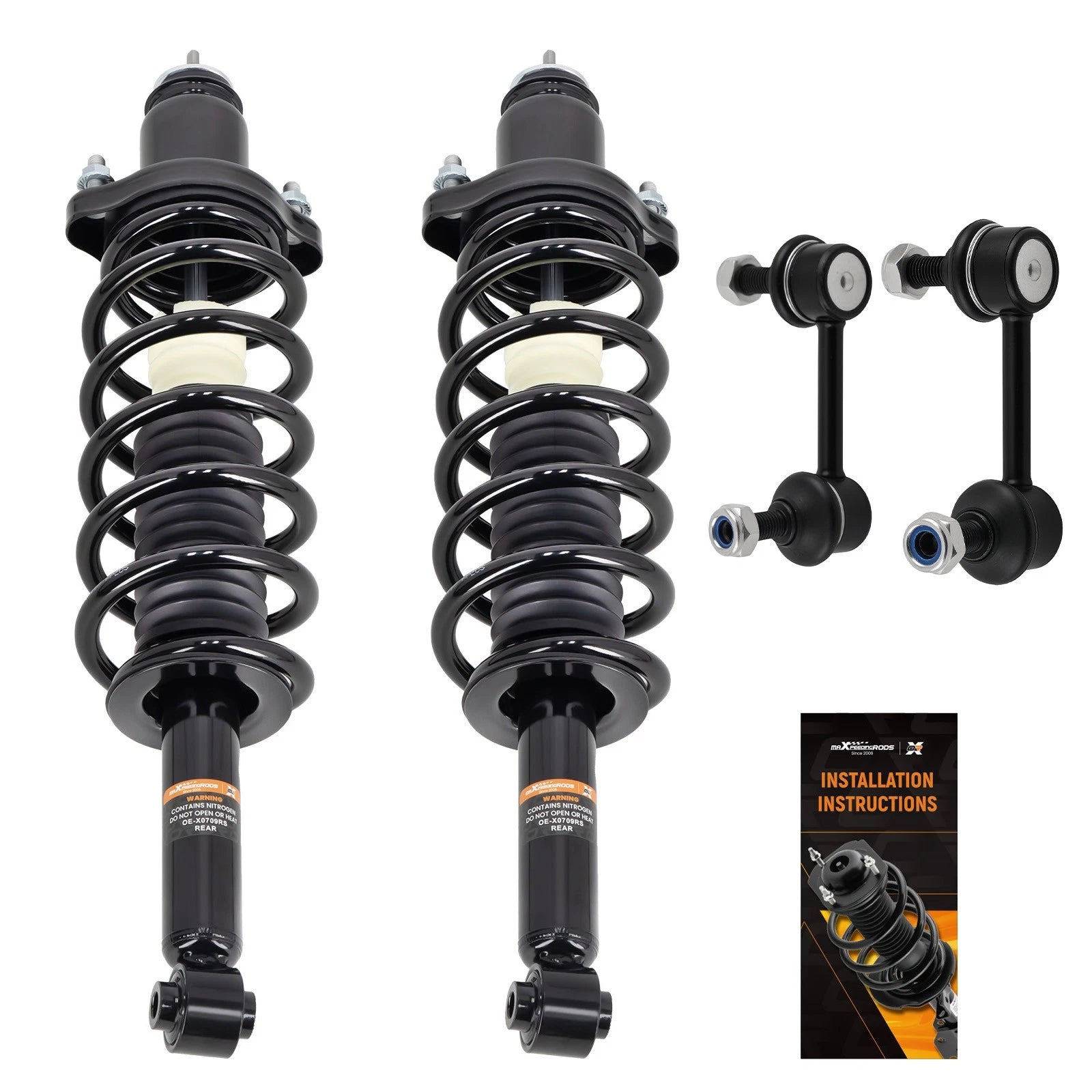 Rear Strut Coil Spring Sway Bar Links for Chrysler 200 (2011–2014), Sebring (2007–2010)