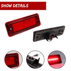 Red LED Rear Bumper Side Marker Light for El Camino & Caballero (1978–1987)