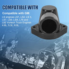 Billet Swivel Thermostat Housing for GM LS Engine (90)