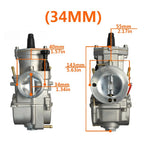 Keihin PWK Carburetor for 250cc Bikes and Scooters