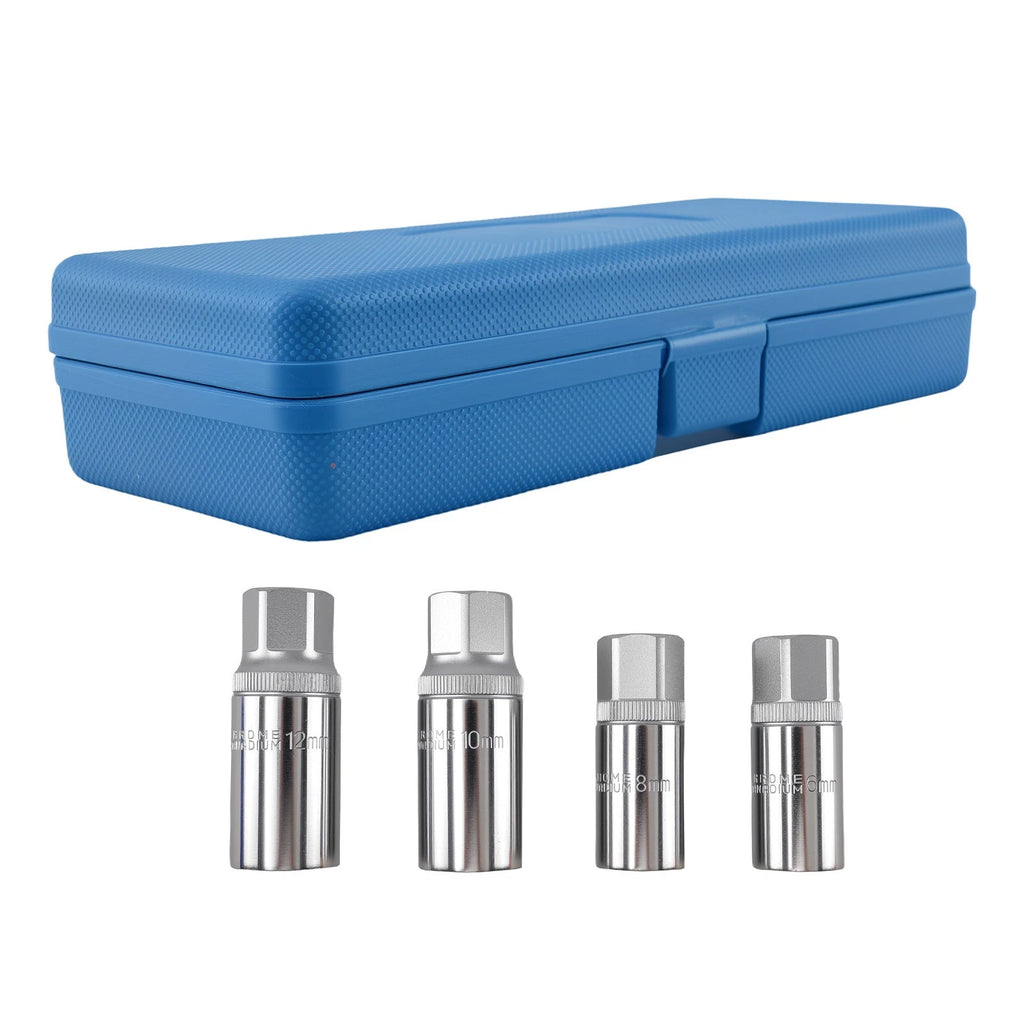 Set of 4 Socket Stud Screw Remover Extractor 6-12mm