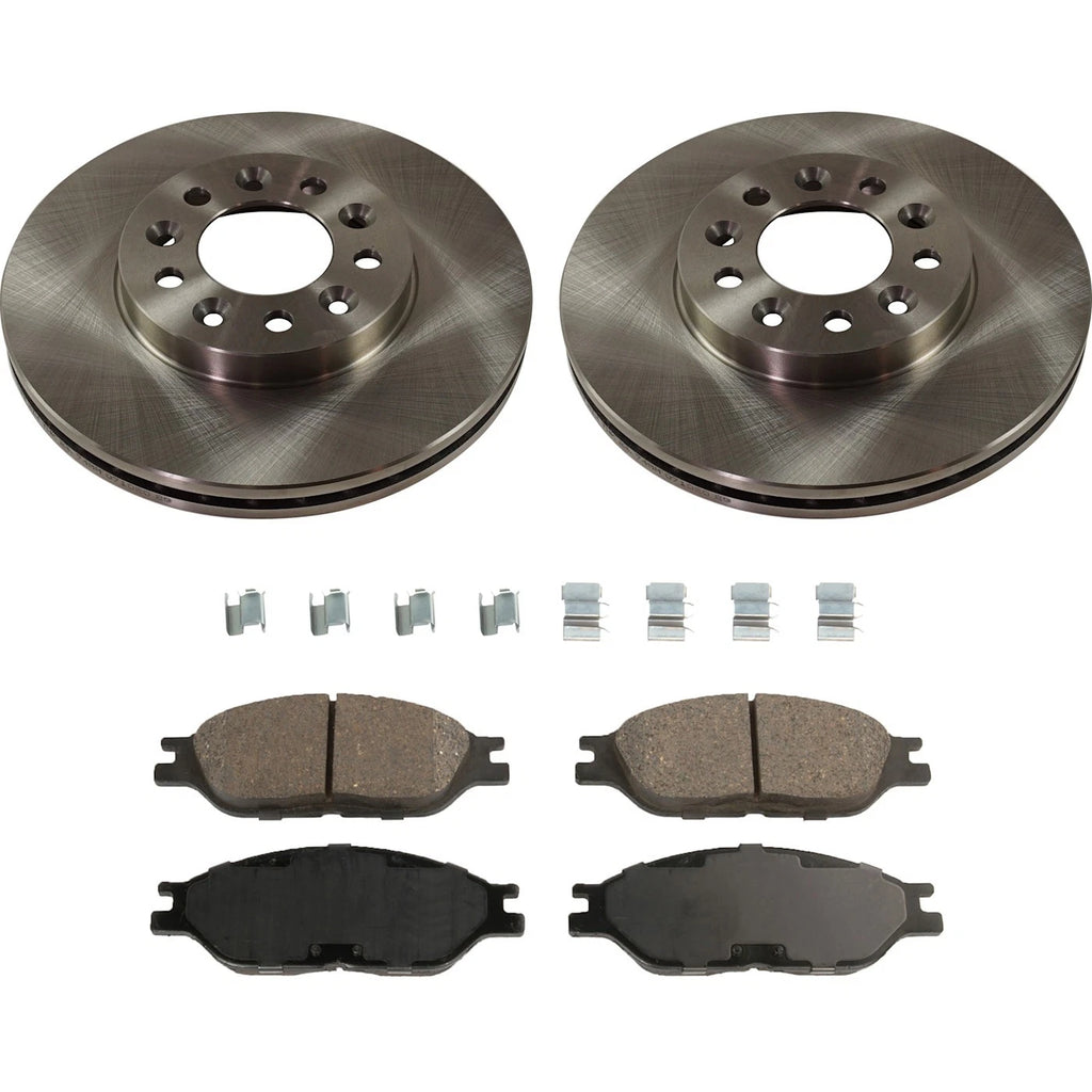 Front Brake Disc Rotors and Pads Kit for Ford Windstar (1999–2003)