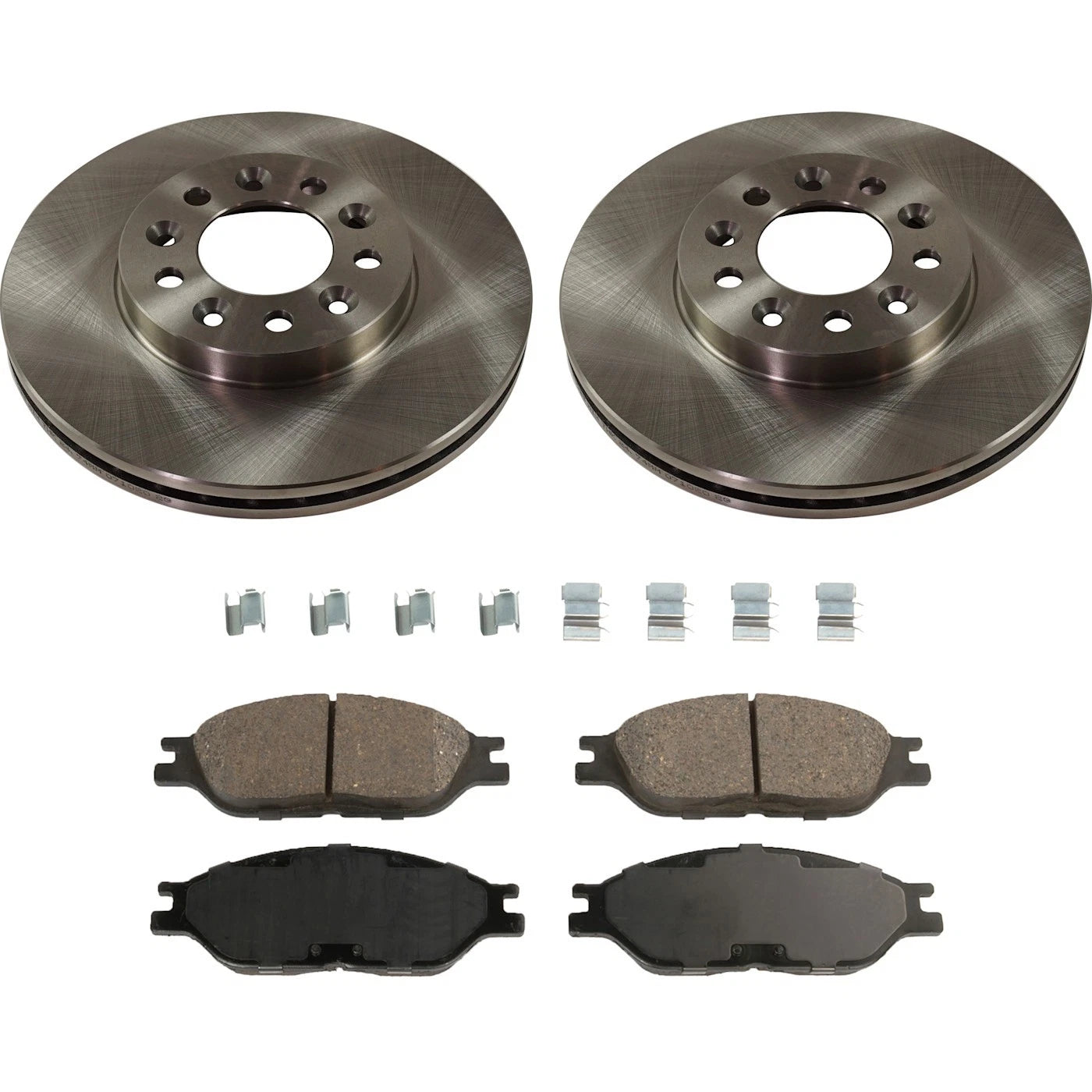 Front Brake Disc Rotors and Pads Kit for Ford Windstar (1999–2003)