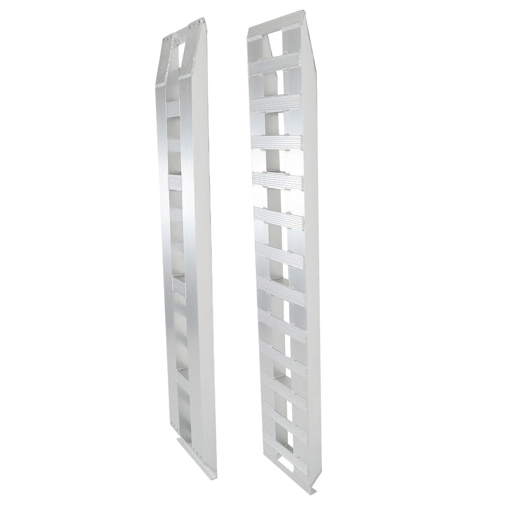 2Pcs 72" Aluminum Trailer Ramps for Truck Car Auto (Fits Various Models)