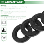 Set of 5 Oil Seal Rotary Shaft Seal NBR Rubber 30x50x7mm