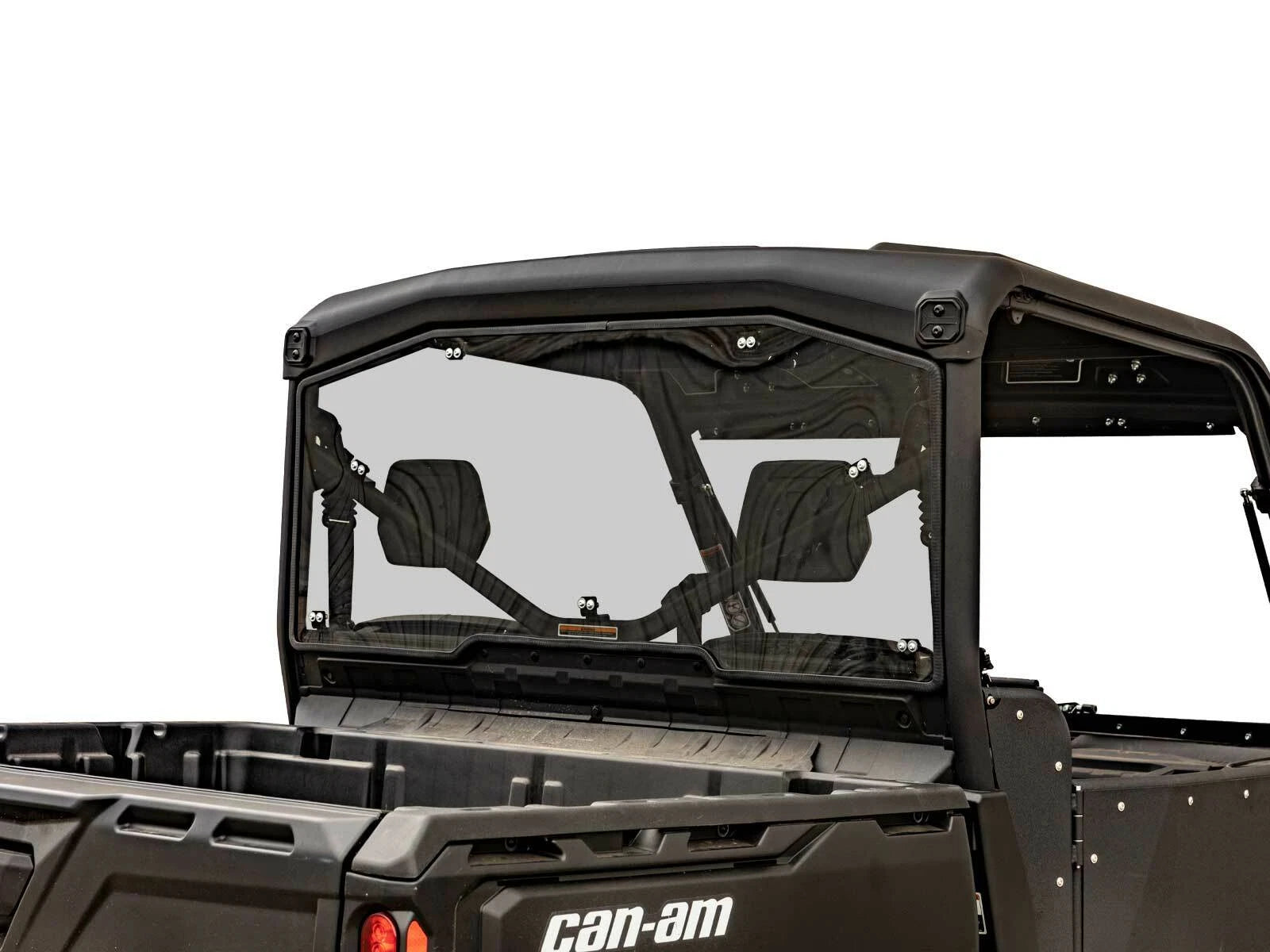 Scratch Resistant Lightly Tinted Rear Windshield for Can-Am Defender (2016–2023)