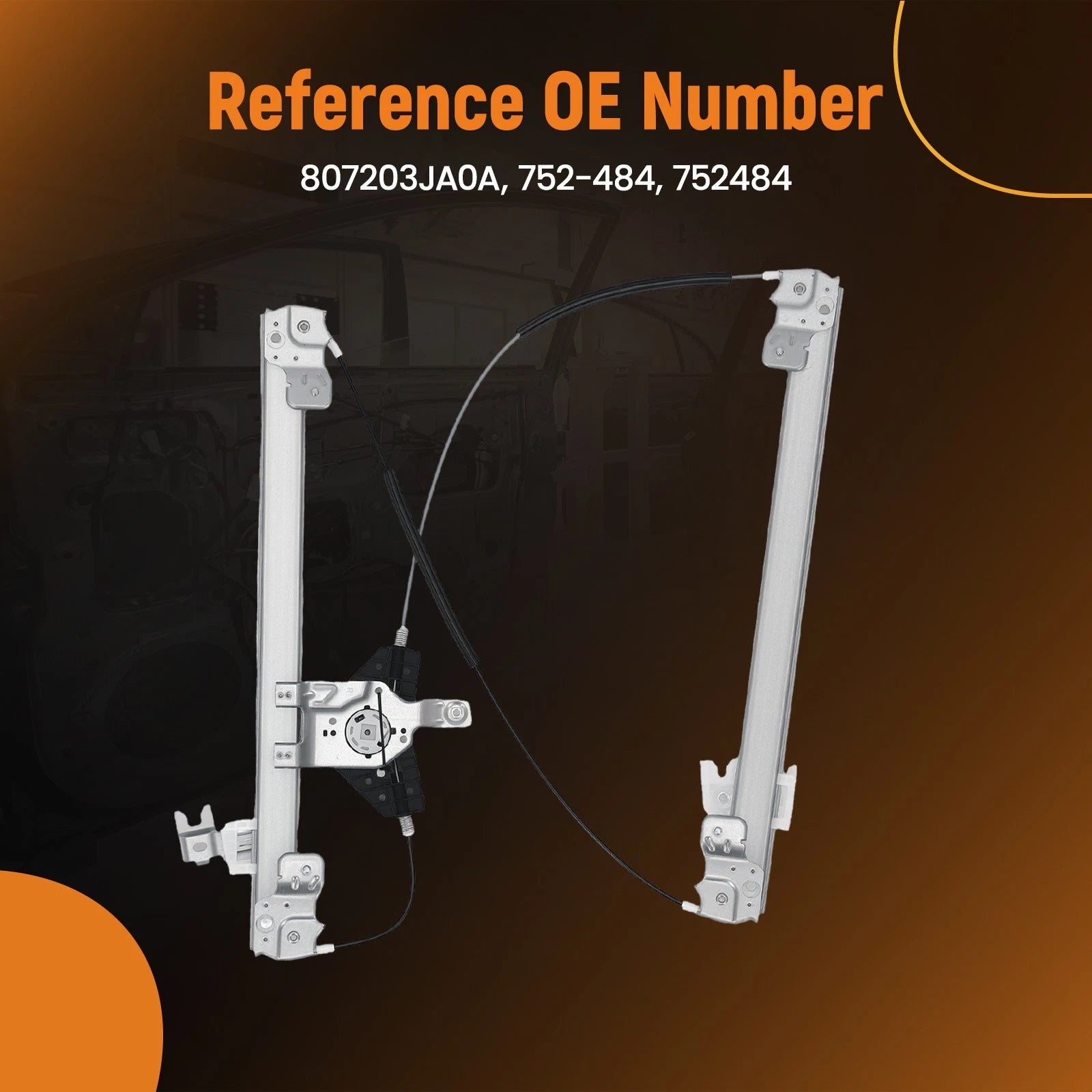 Front Right Window Regulator for Infiniti JX35 QX60 (2013-2020)