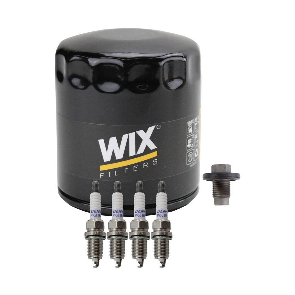 Wix Engine Oil Filter & Denso Spark Plugs Set for Caliber Compass Sebring (2007–2017)
