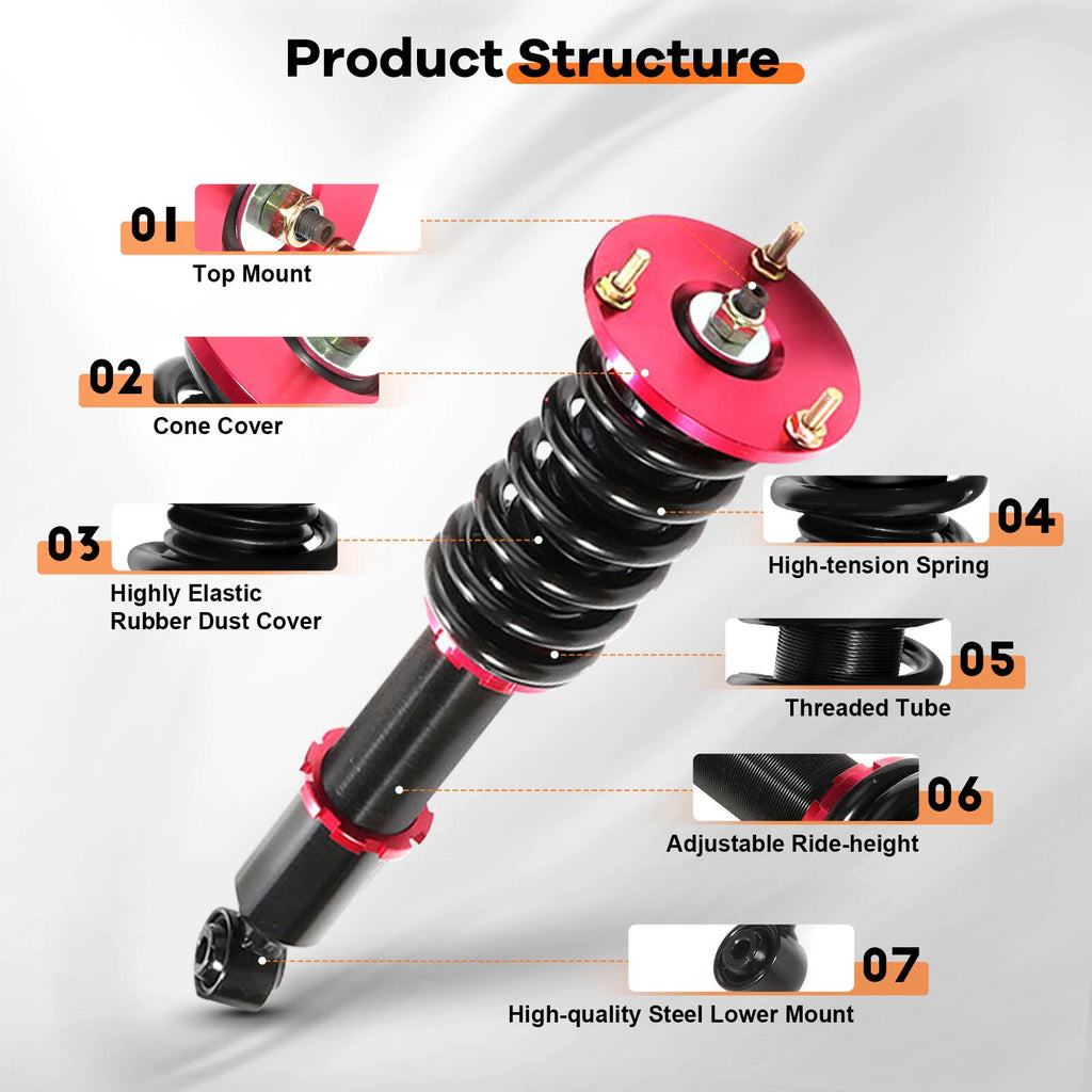 Coilovers for Lexus IS300 (2001-2005) Adjustable Height Shocks