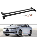 Pair Matte Black Side Skirts for Toyota Corolla 4-Dr Sedan (2014–2019)