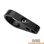 1 x 1-1/4" Black Handlebar Throttle Cable Clamp for Harley