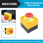 Emergency Stop Push Button Switch for AU (1NO + 1NC)