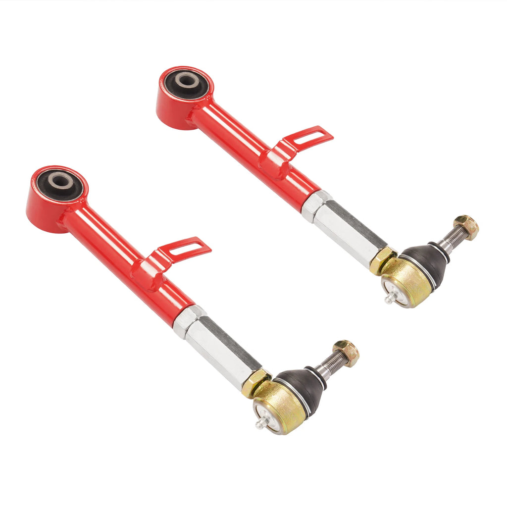 2X Adjustable Rear Toe Control Arms for Lexus LS400 (1995–2000) Steel Red