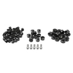 75X CNC Engine Bolt Topper Caps for Harley Touring Road Street Glide (2009-2023)
