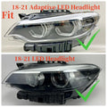 2 x Yellow Angel Eyes DRL LED Headlights for BMW F22/F23/F87 (2014–2020)