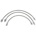 Braided Brake Hose Set for Cruiser 80 Series (1992-1998)