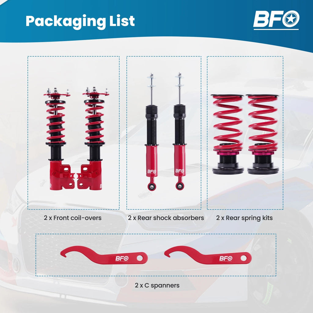 Adjustable Coilovers Suspension Kit for Honda Civic (2006-2011)