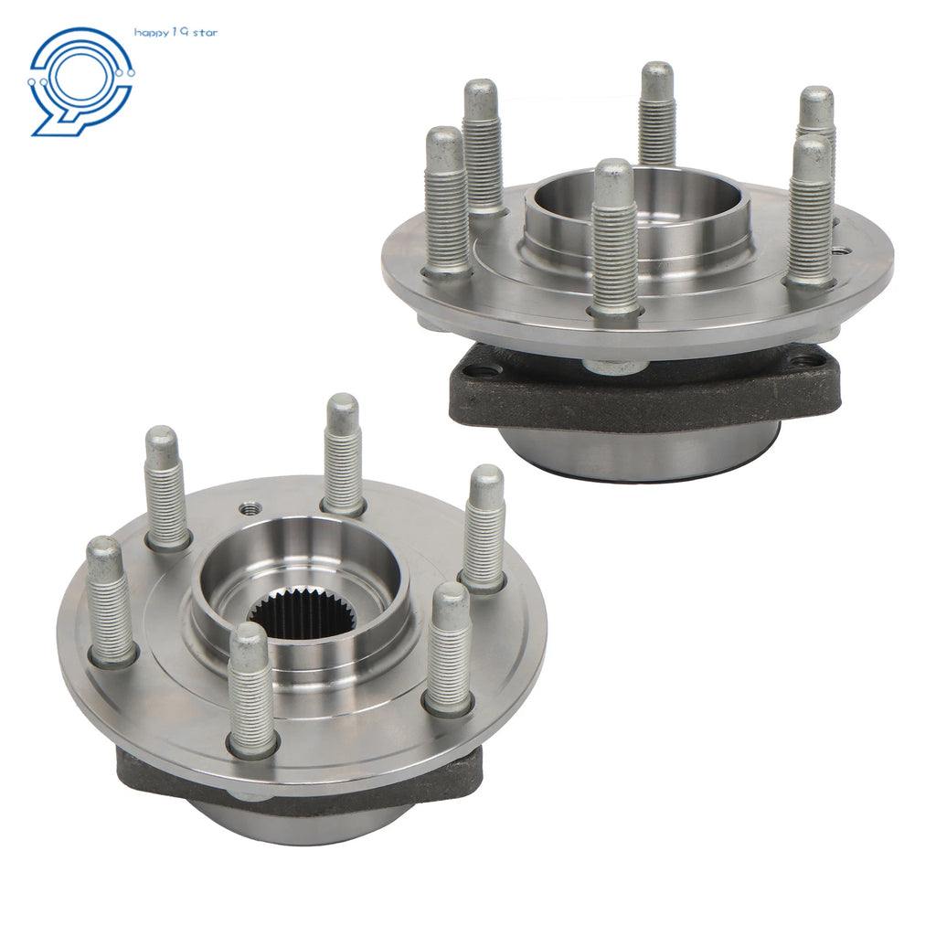 2 Front Wheel Hub Bearings for Chevy Traverse GMC Acadia Buick Enclave (2009–2017)