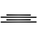 4pc Carbon Fiber Factory Style Side Molding for 2014–2018 Chevy Silverado Double Cab
